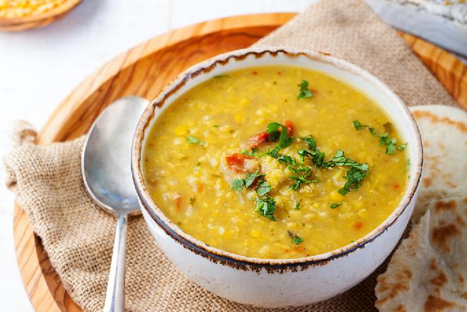 Kokosowy dahl z menu beszamel