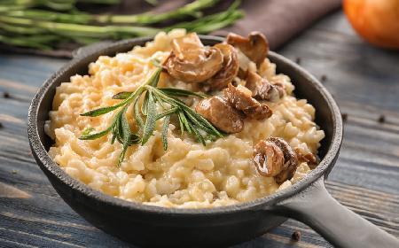 Risotto podlewane grzybowym bulionem od Matteo Brunetti