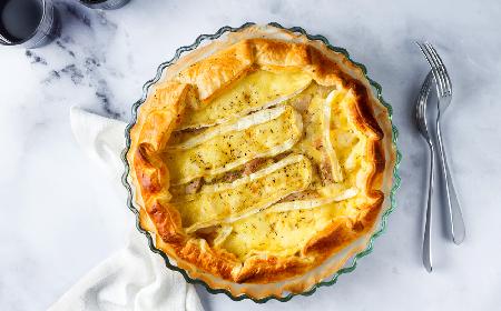 Znakomita tarta z camembertem - krucha i kremowa