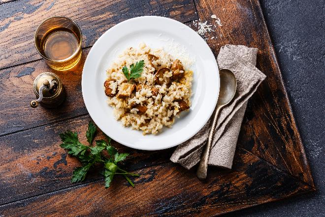 Risotto porcini: ryż z borowikami po włosku